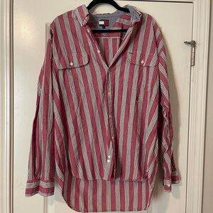 Men’s vintage Tommy Hilfiger button down shirt size large